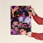 Reyna – Valorant Collage Art Poster